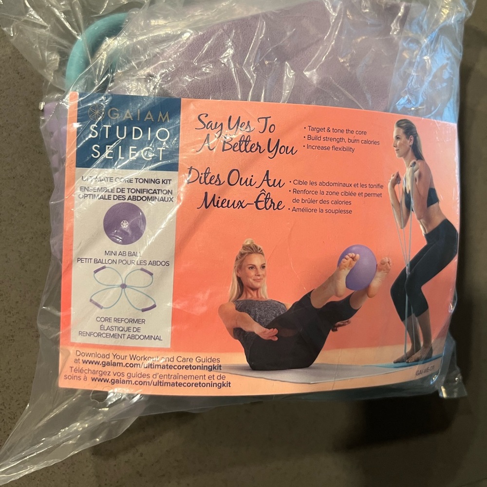 Gaiam studio select ultimate core toning kit